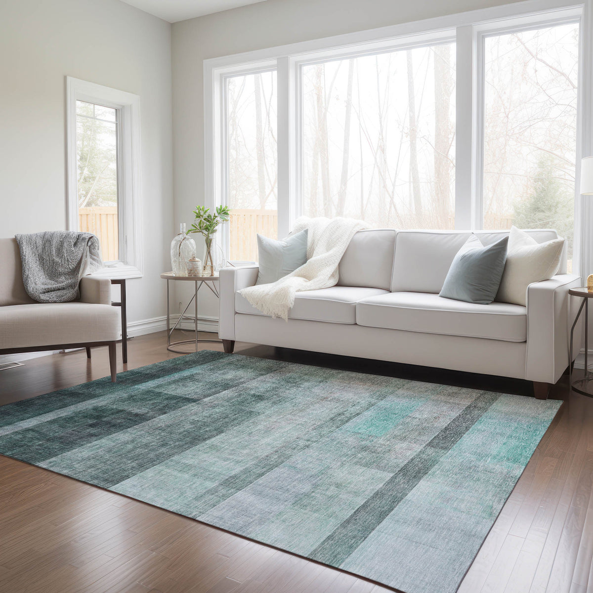 Chantille ACN568 Teal Rug