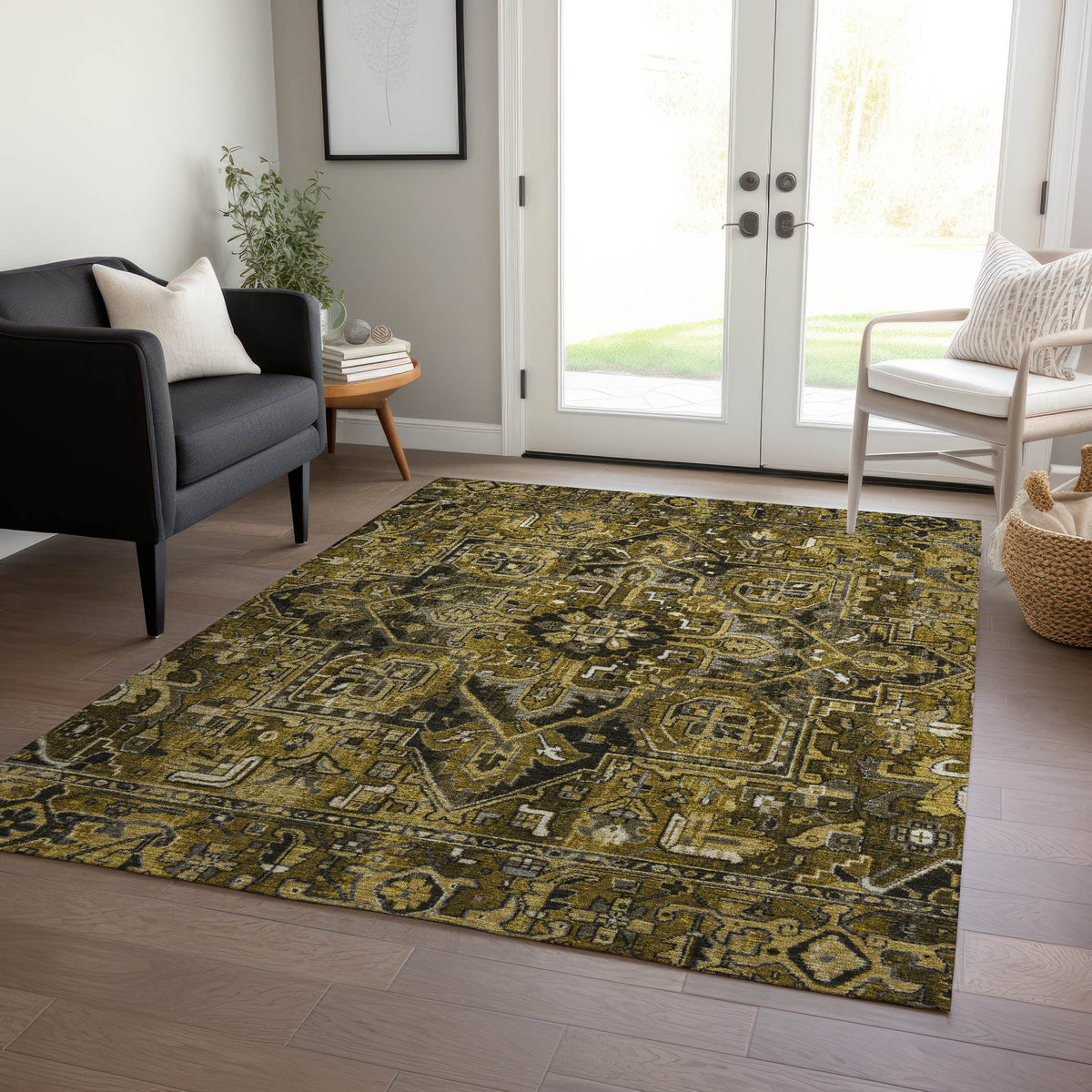Chantille ACN570 Brown Rug