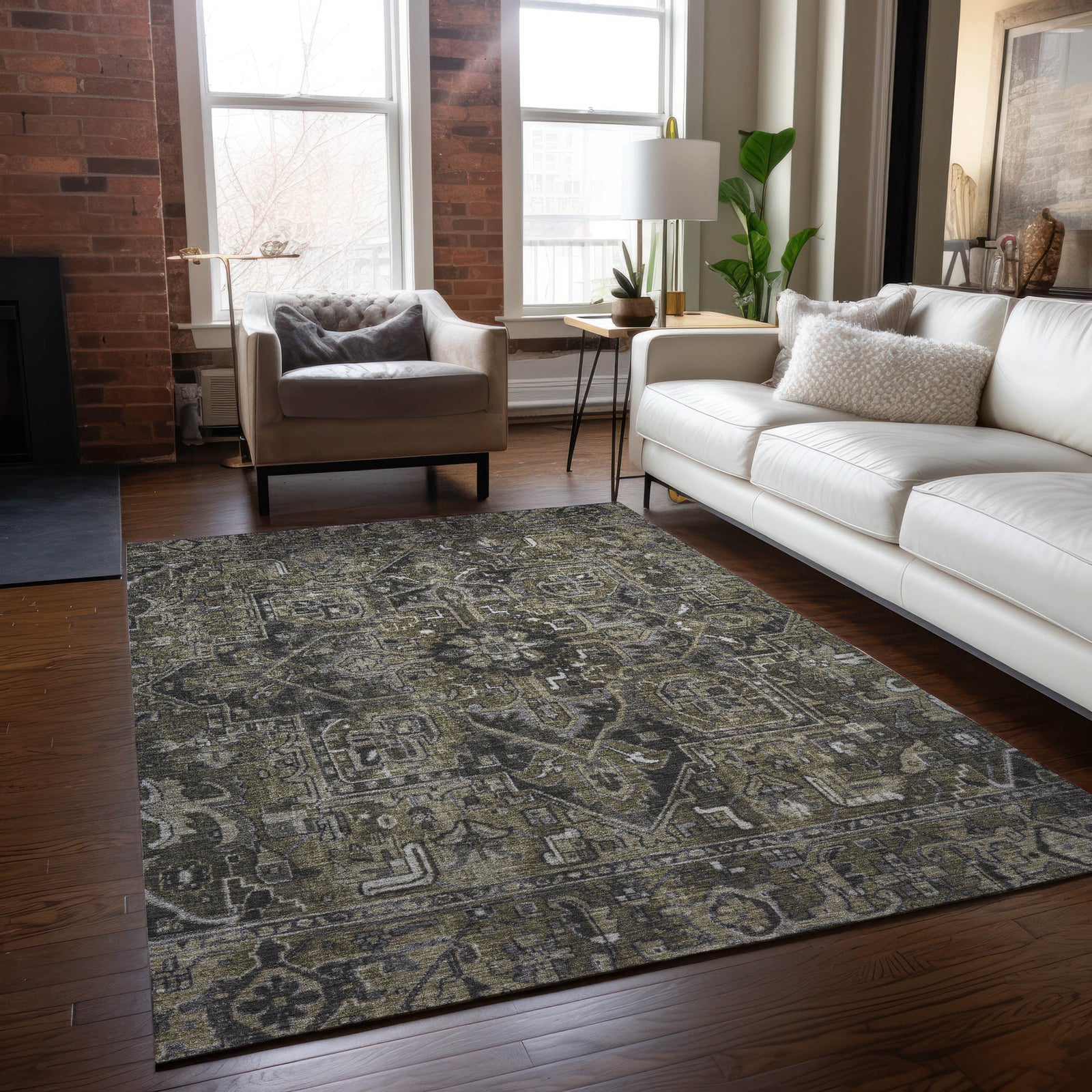 Chantille ACN570 Taupe Rug