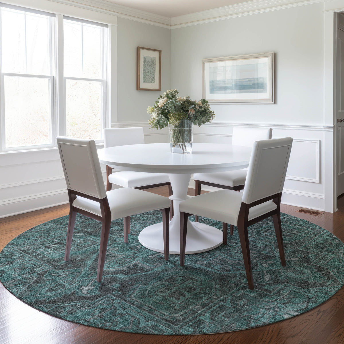 Chantille ACN571 Turquoise Rug