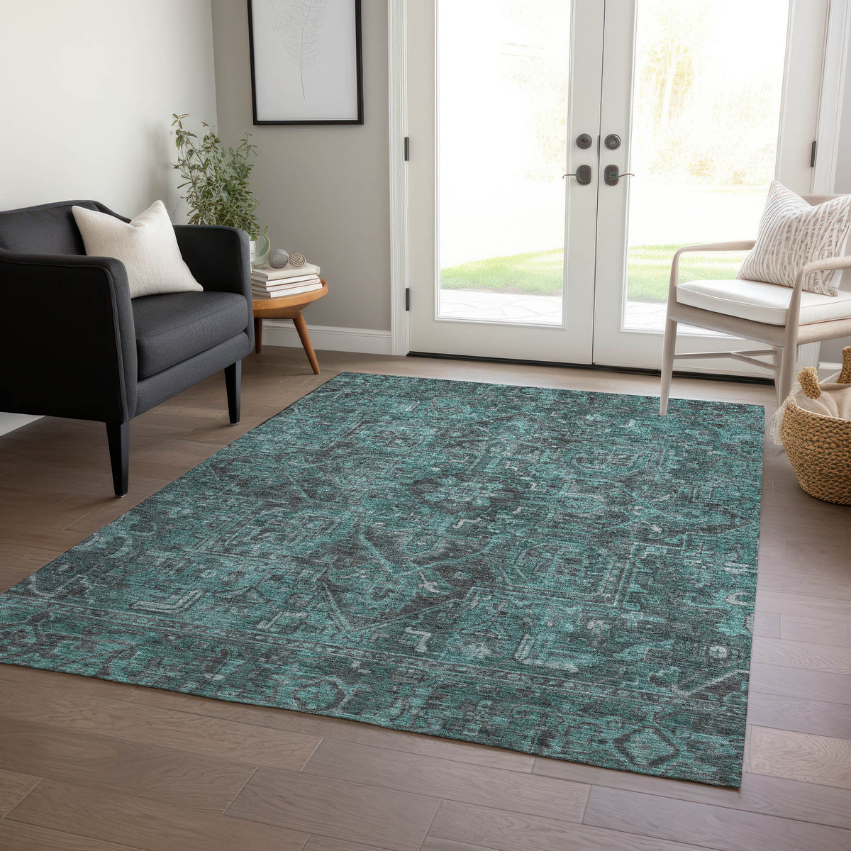 Chantille ACN571 Turquoise Rug