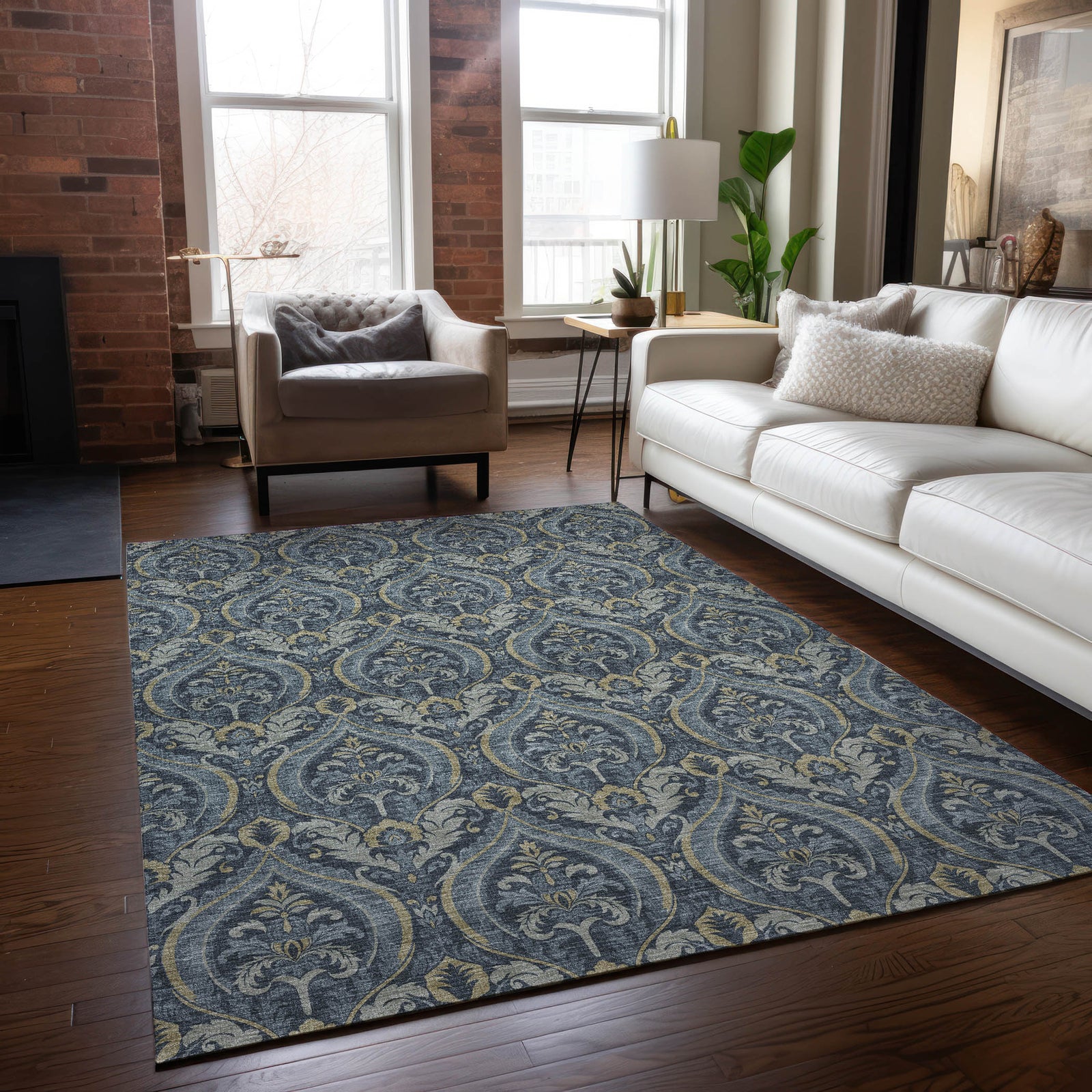 Chantille ACN572 Blue Rug