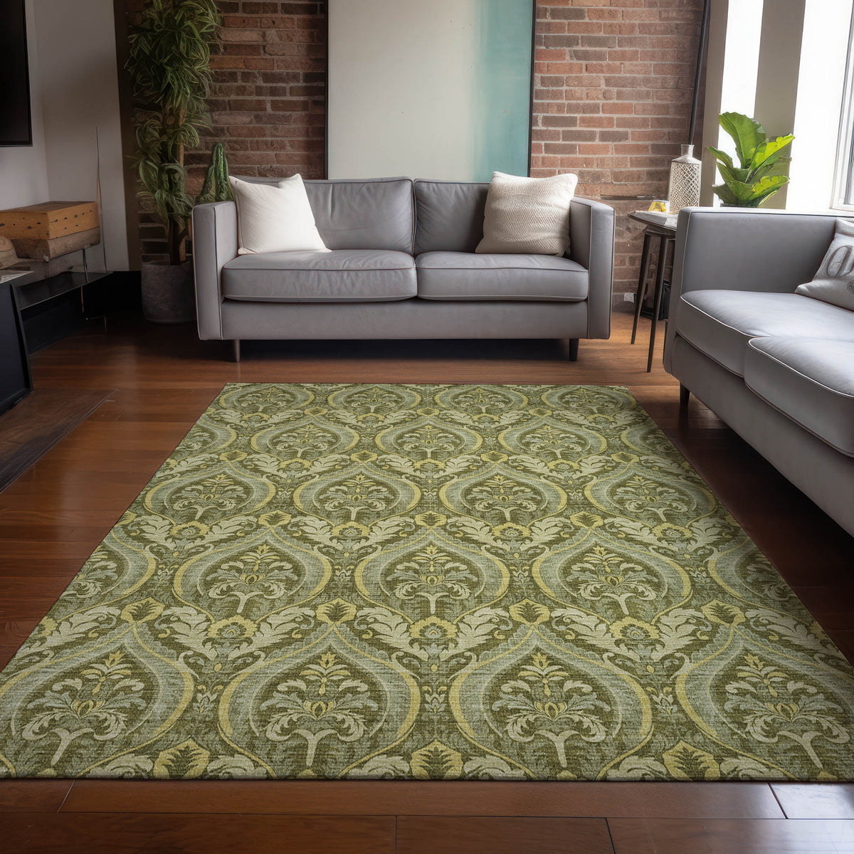 Chantille ACN572 Green Rug