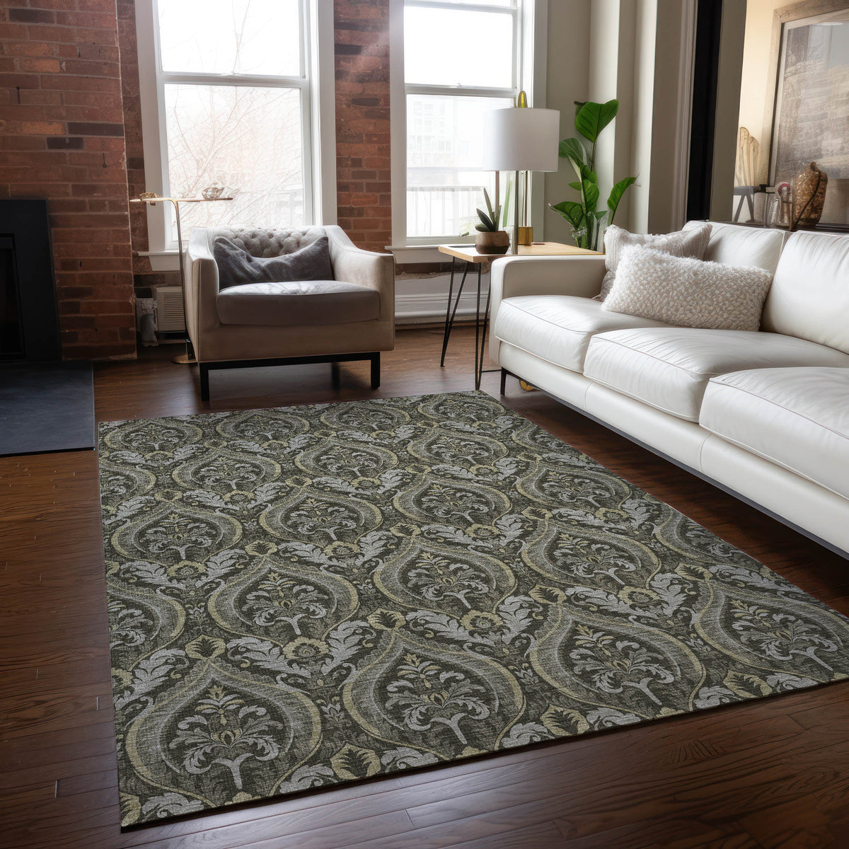 Chantille ACN572 Taupe Rug