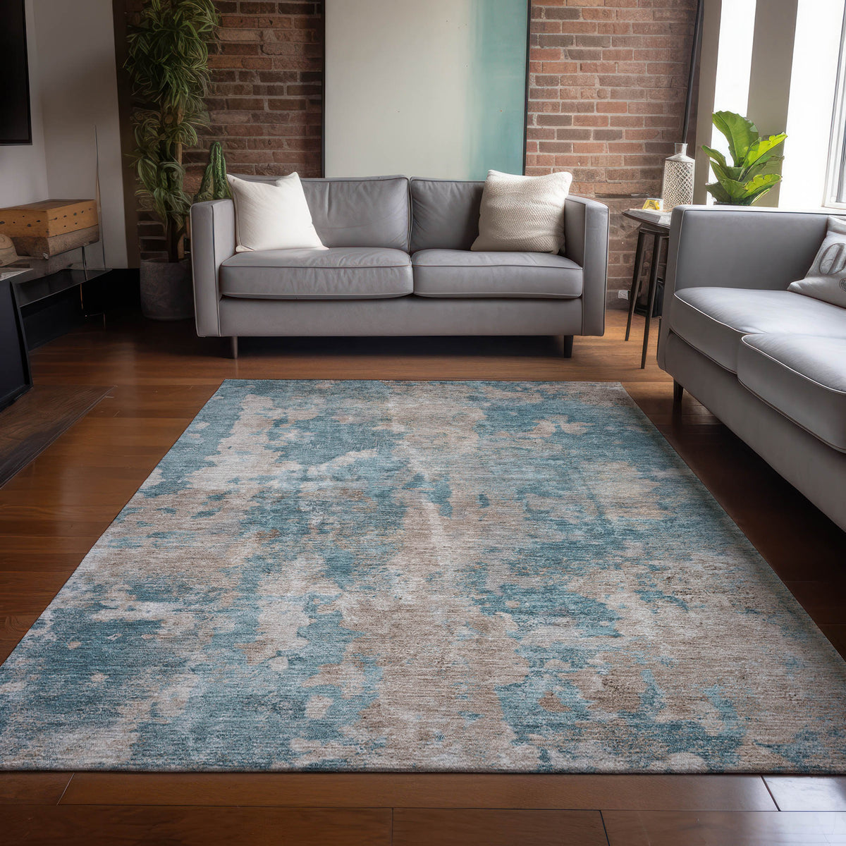Chantille ACN573 Teal Rug