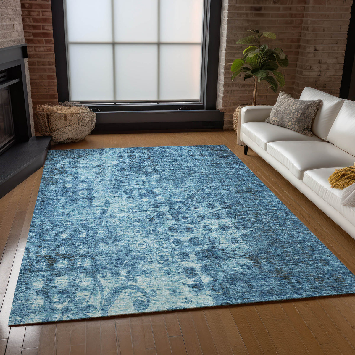 Chantille ACN577 Blue Rug