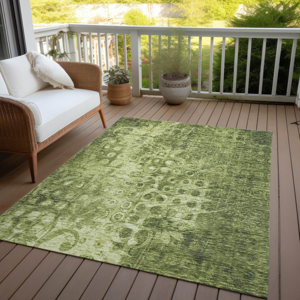 Chantille ACN577 Olive Rug