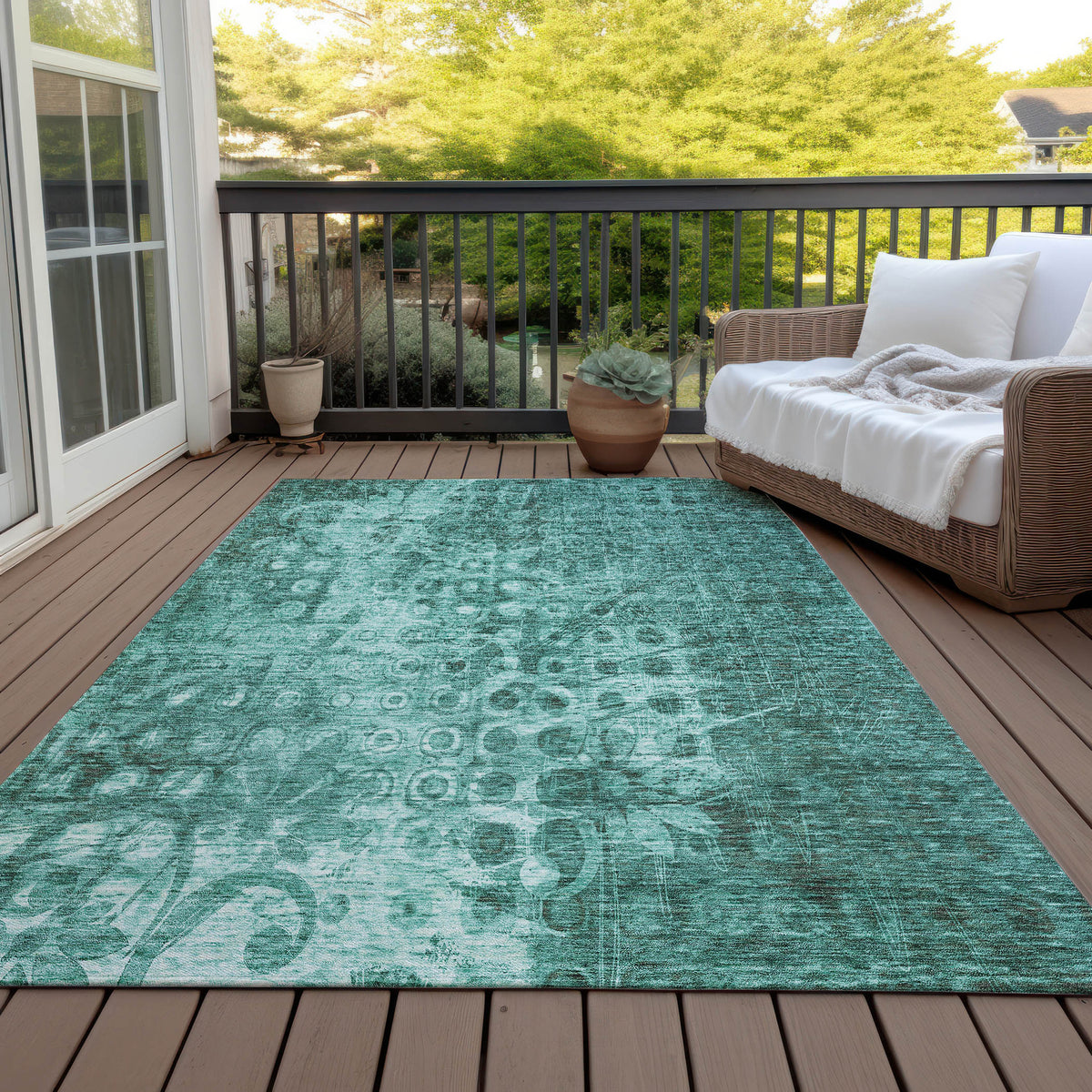 Chantille ACN577 Teal Rug