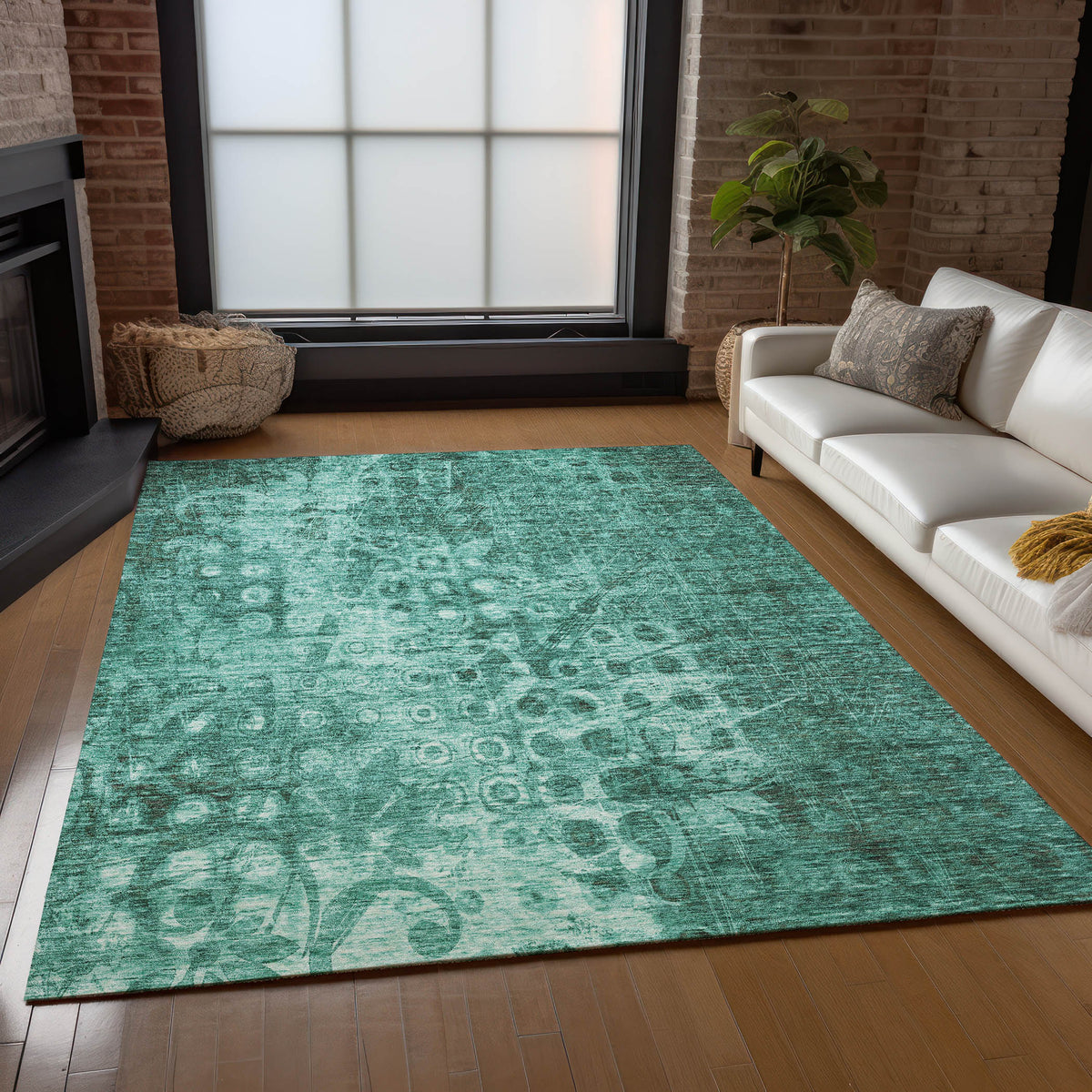 Chantille ACN577 Teal Rug