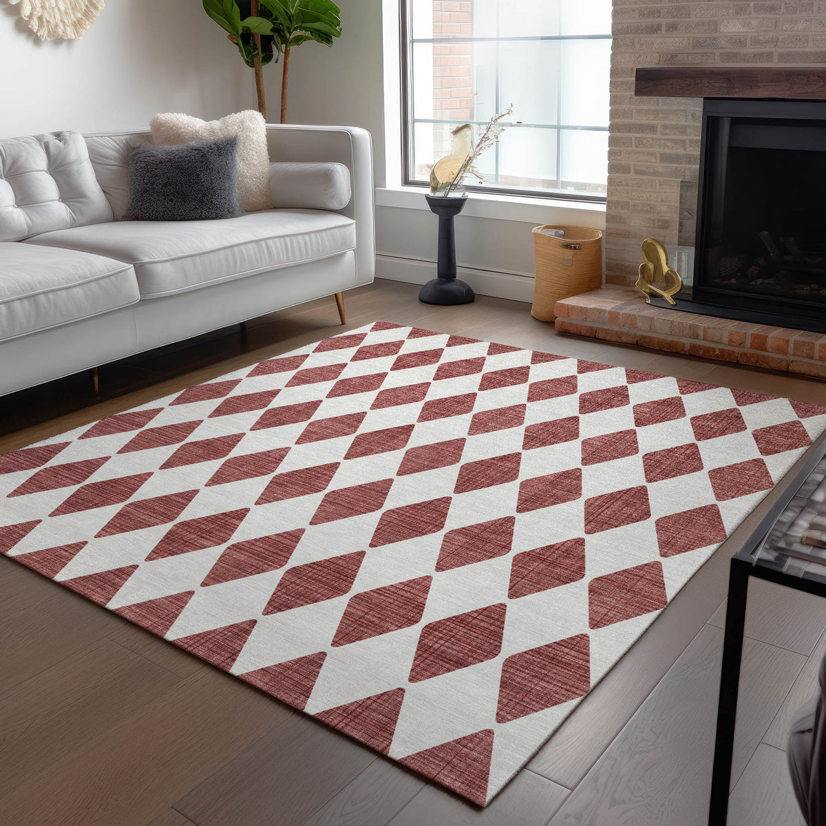 Chantille ACN578 Burgundy Rug