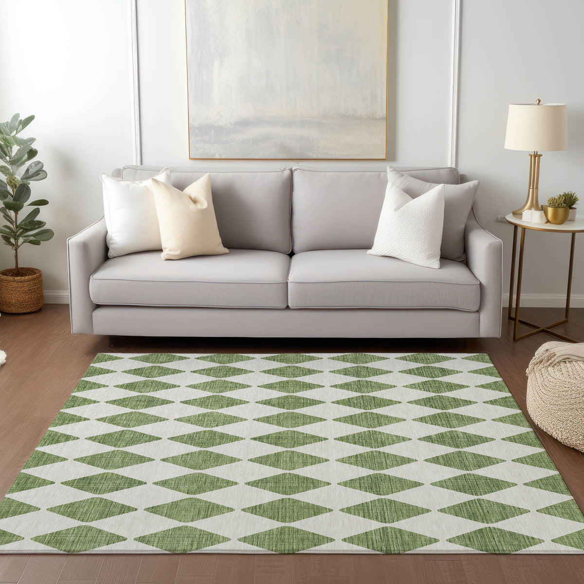 Chantille ACN578 Green Rug