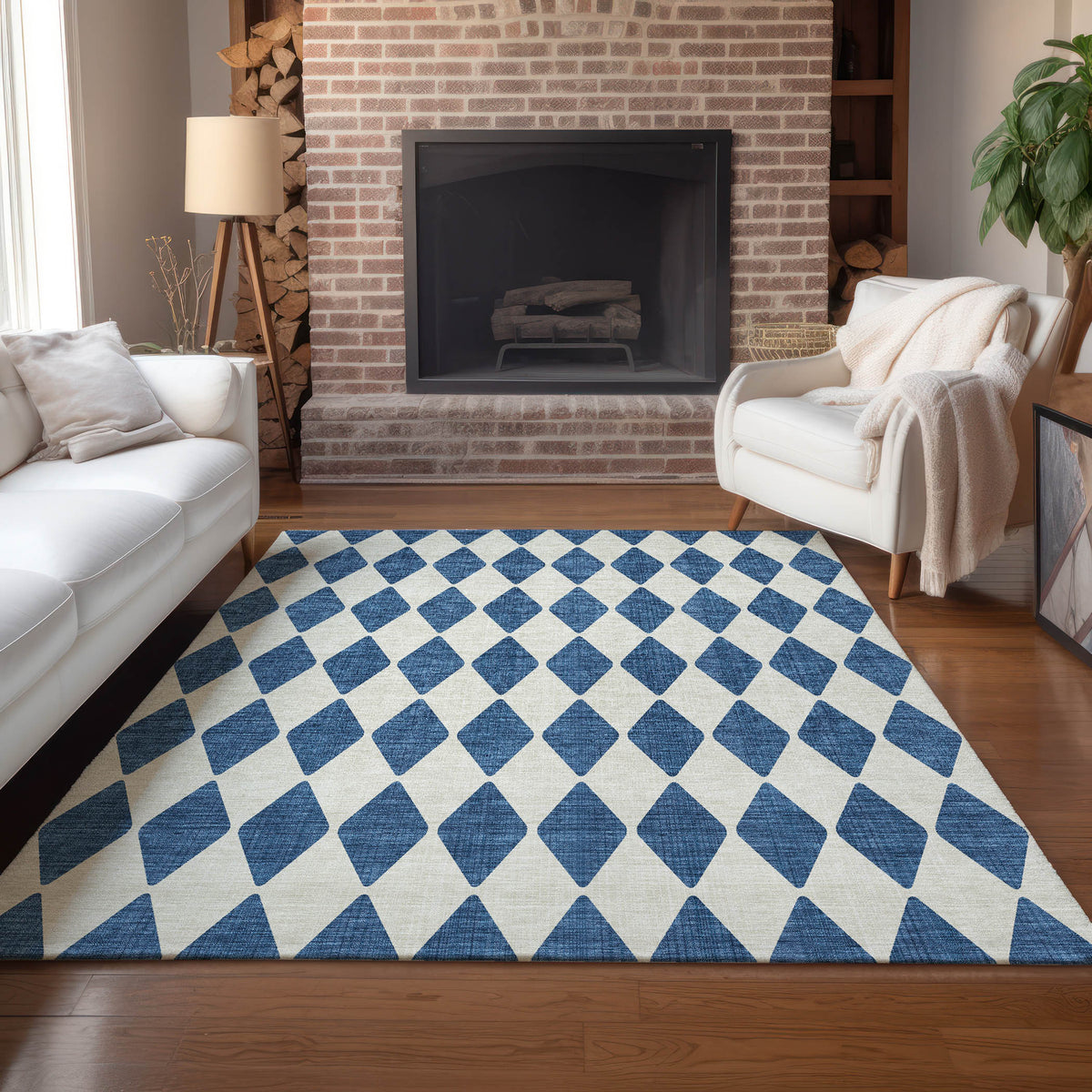 Chantille ACN578 Navy Rug