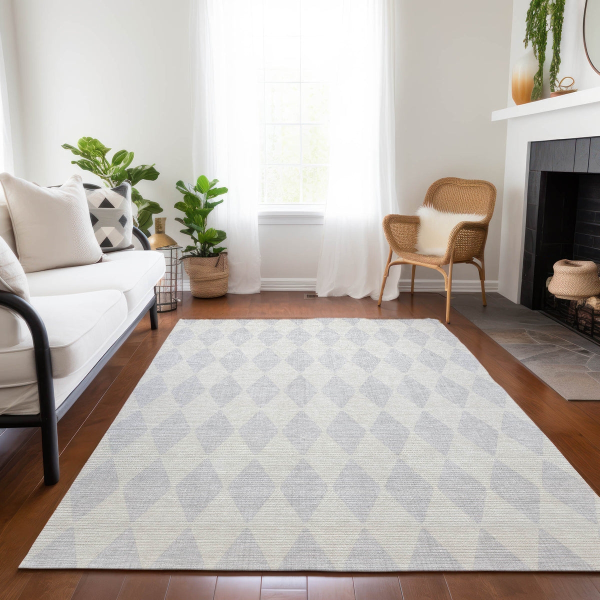 Chantille ACN578 Silver Rug