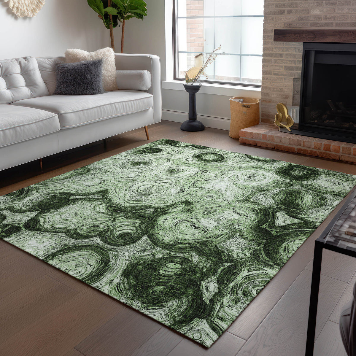 Chantille ACN579 Green Rug