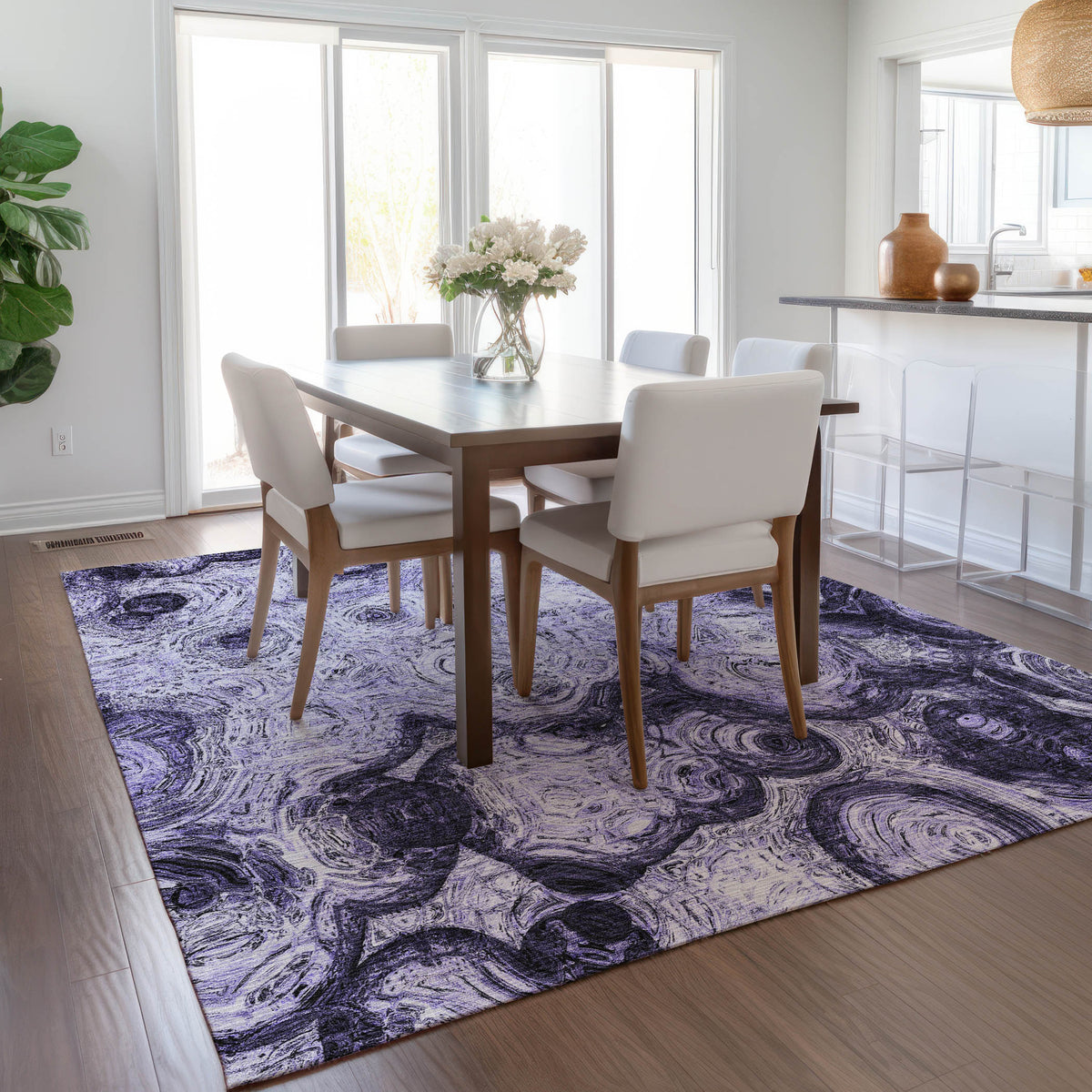 Chantille ACN579 Purple Rug