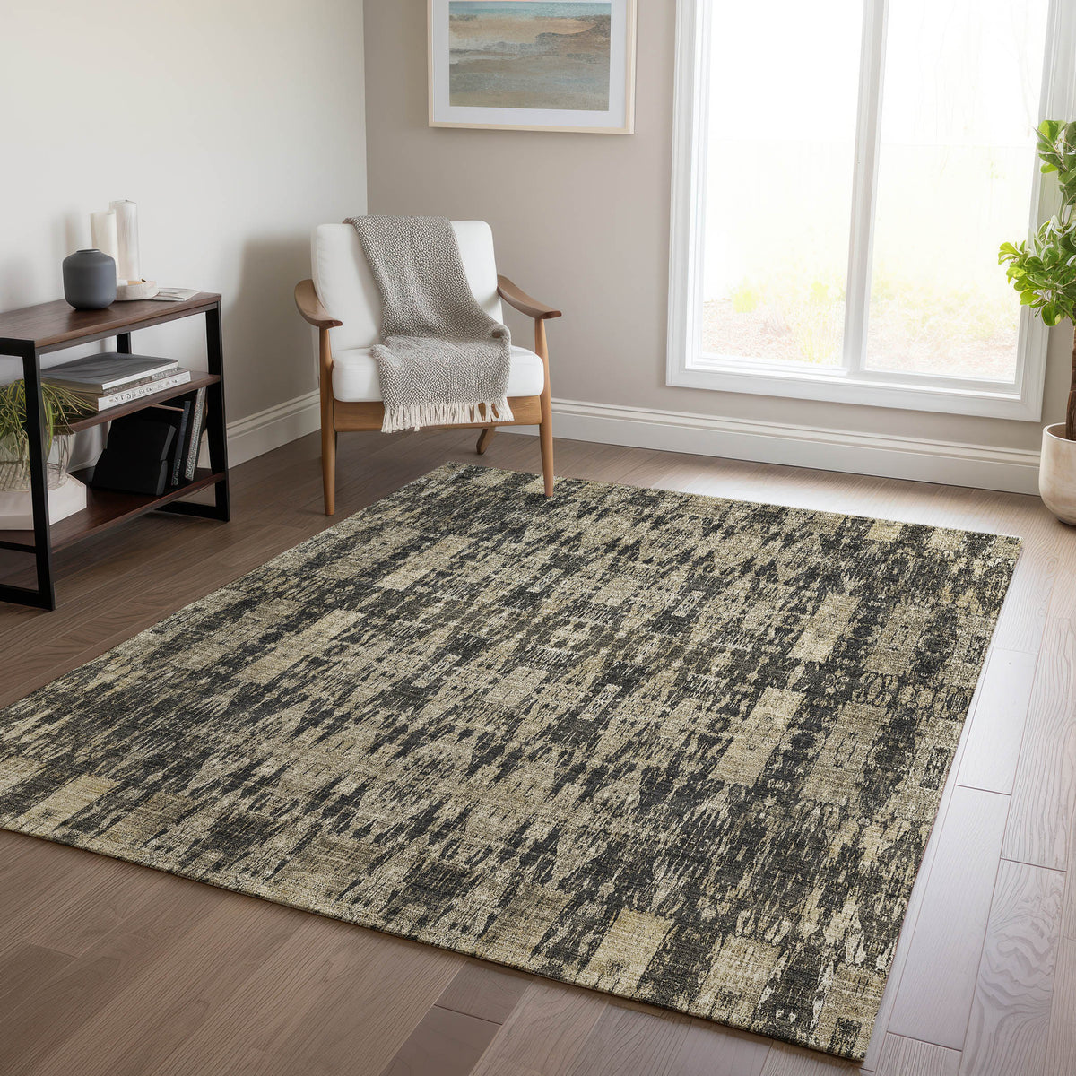 Chantille ACN580 Black Rug