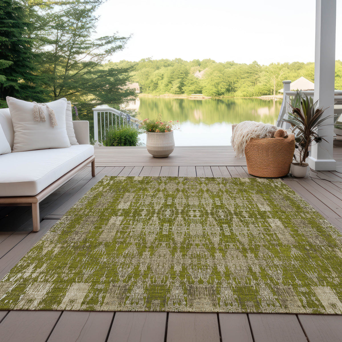 Chantille ACN580 Olive Rug