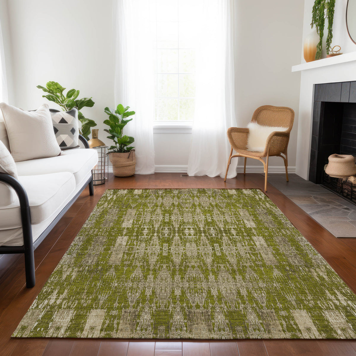 Chantille ACN580 Olive Rug