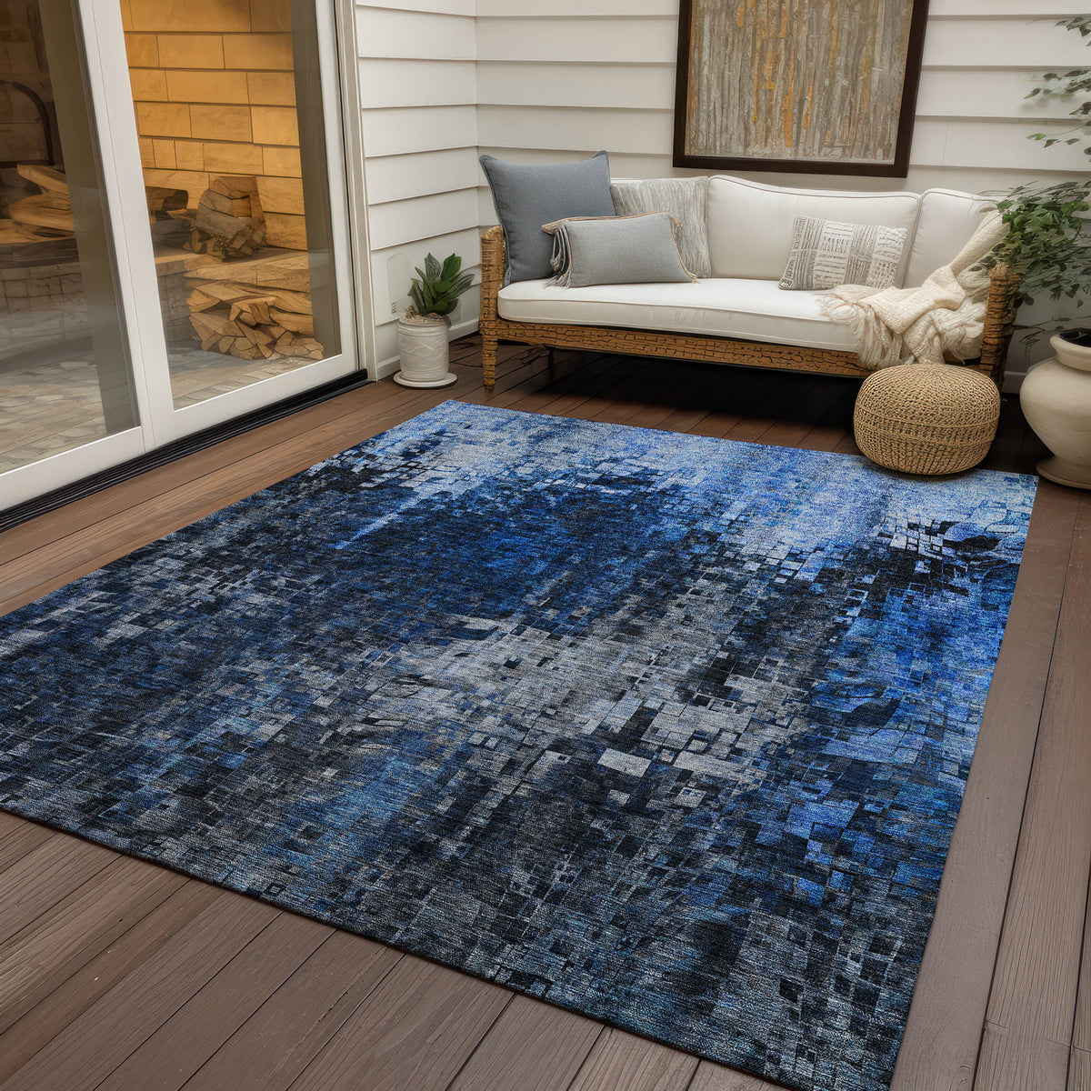 Chantille ACN581 Blue Rug