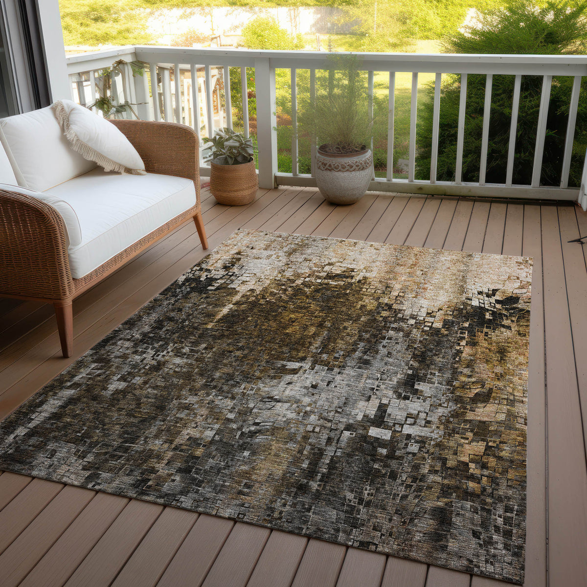 Chantille ACN581 Brown Rug