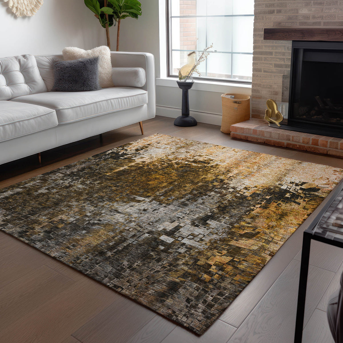 Chantille ACN581 Brown Rug