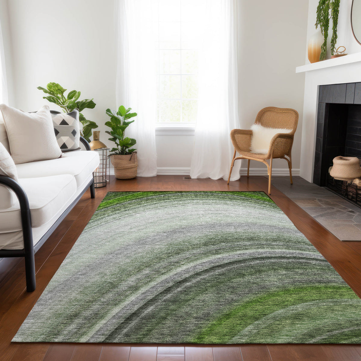 Chantille ACN584 Green Rug