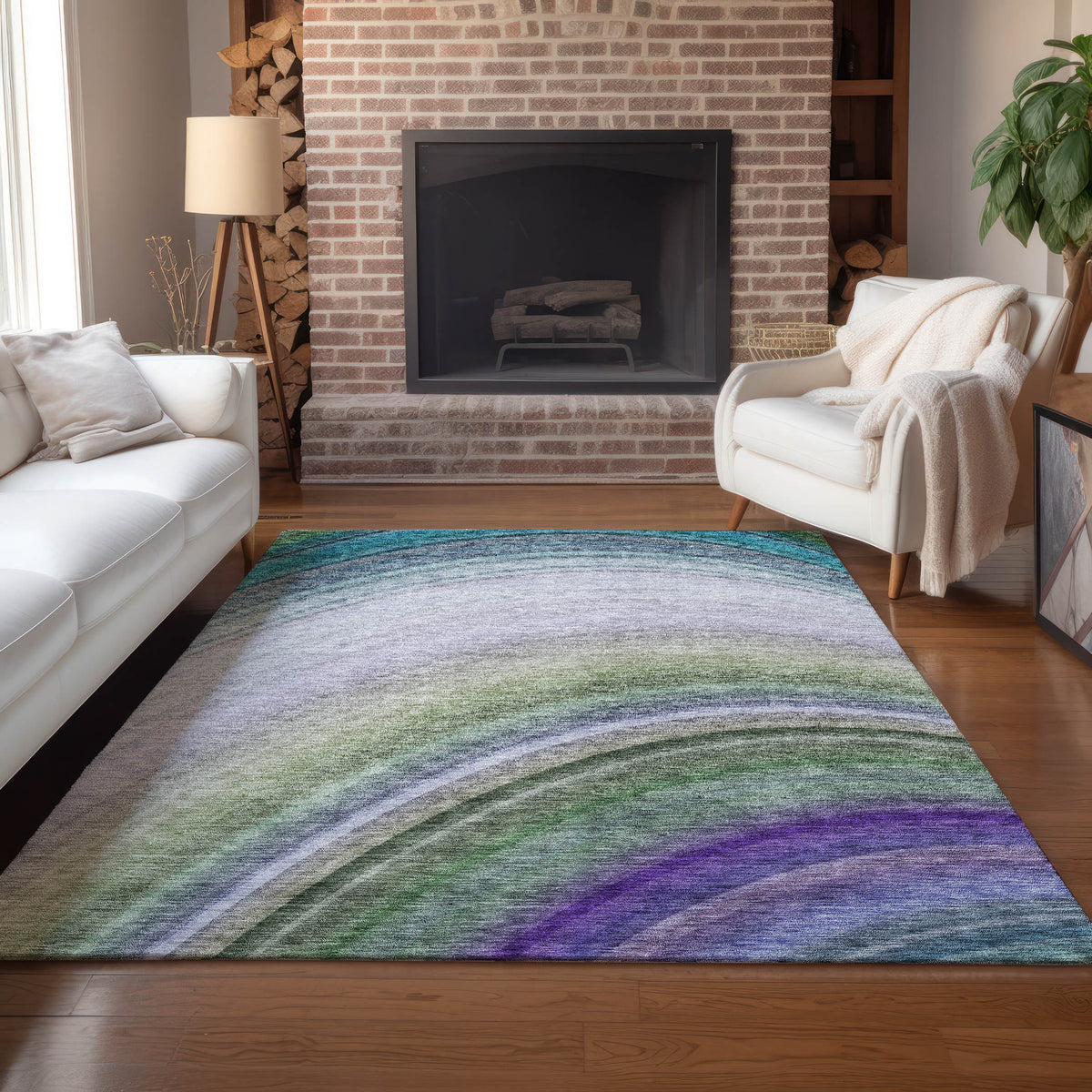 Chantille ACN584 Teal Rug
