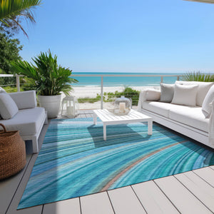 Chantille ACN585 Teal Rug