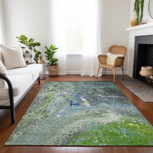 Chantille ACN588 Green Rug