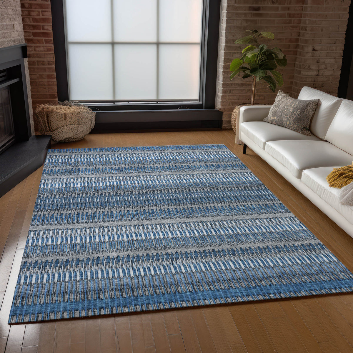 Chantille ACN589 Blue Rug