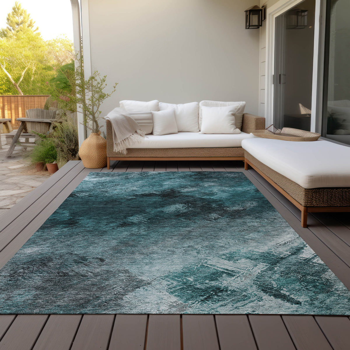 Chantille ACN590 Teal Rug