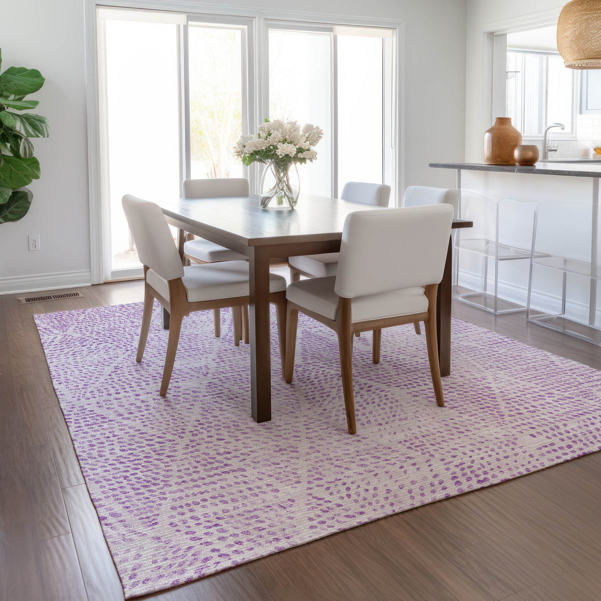 Chantille ACN591 Purple Rug
