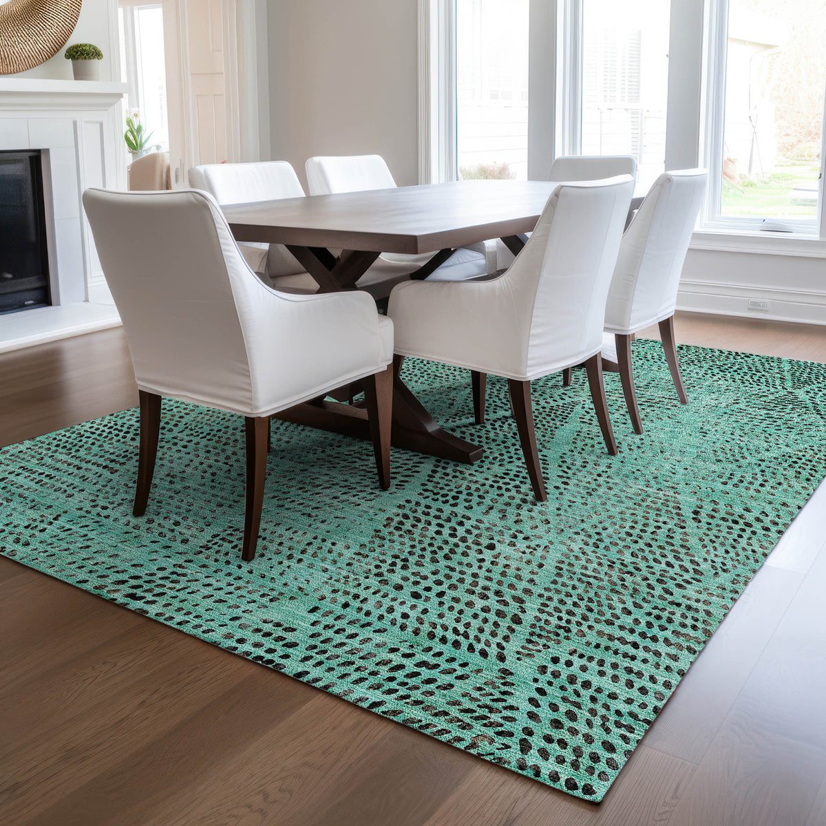 Chantille ACN591 Teal Rug