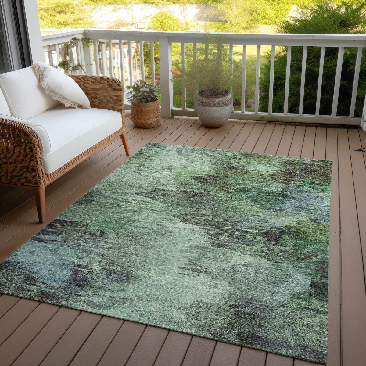 Chantille ACN592 Green Rug