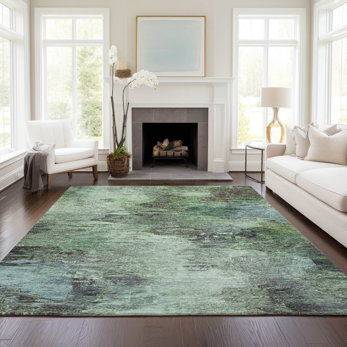 Chantille ACN592 Green Rug