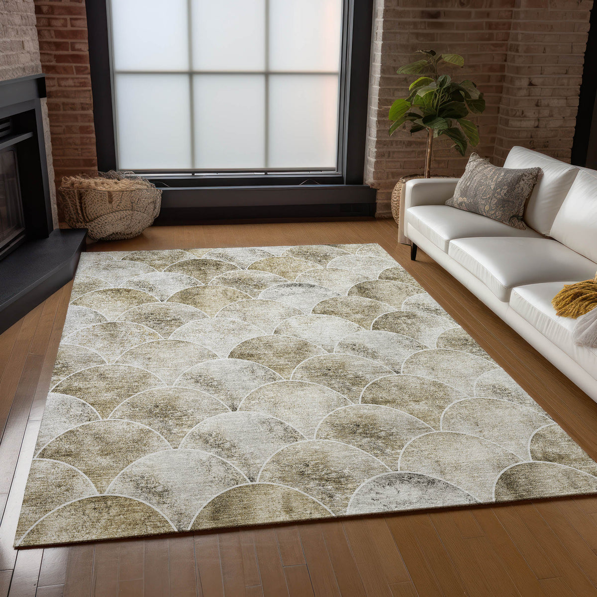 Chantille ACN594 Beige Rug