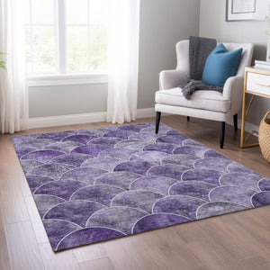 Chantille ACN594 Purple Rug