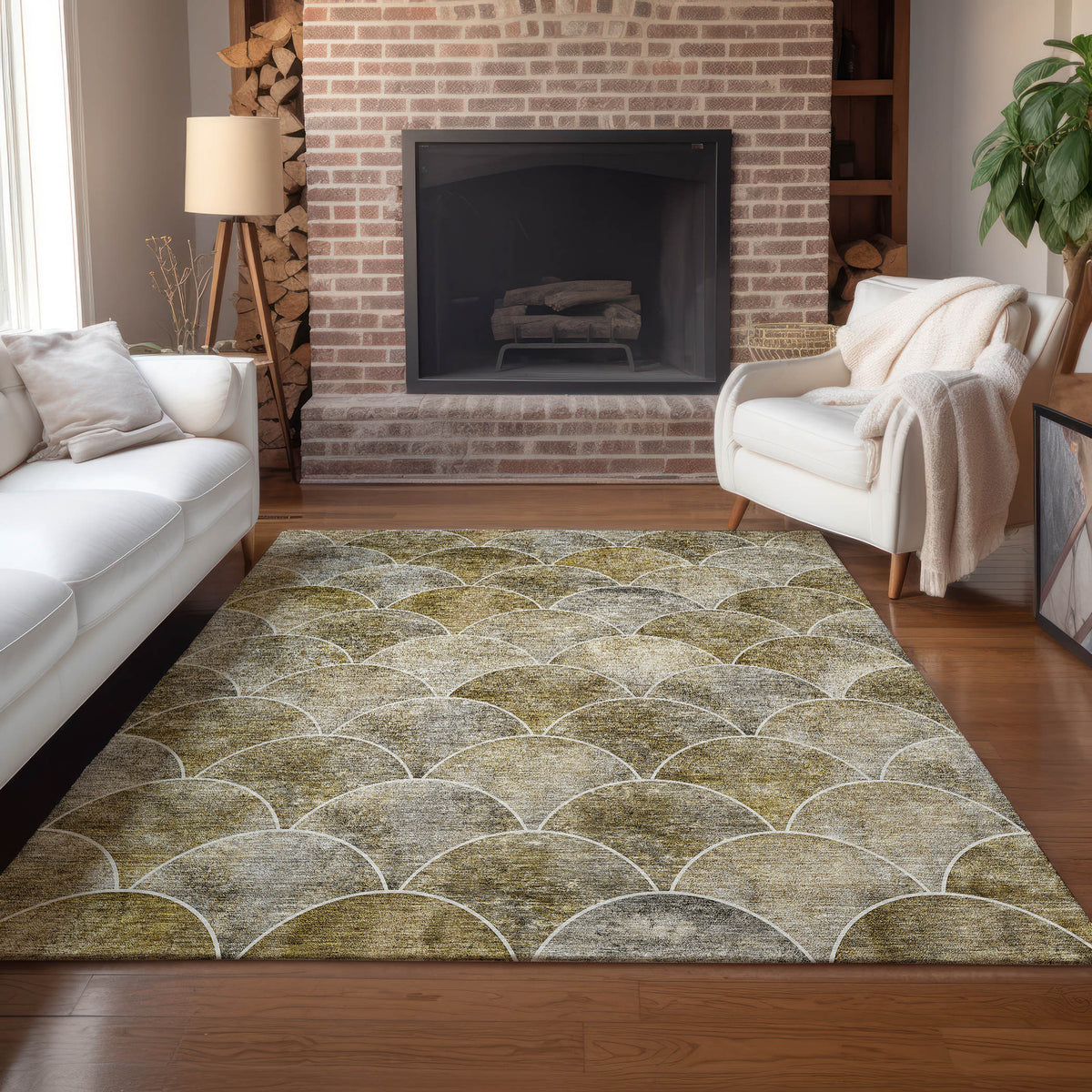 Chantille ACN594 Taupe Rug