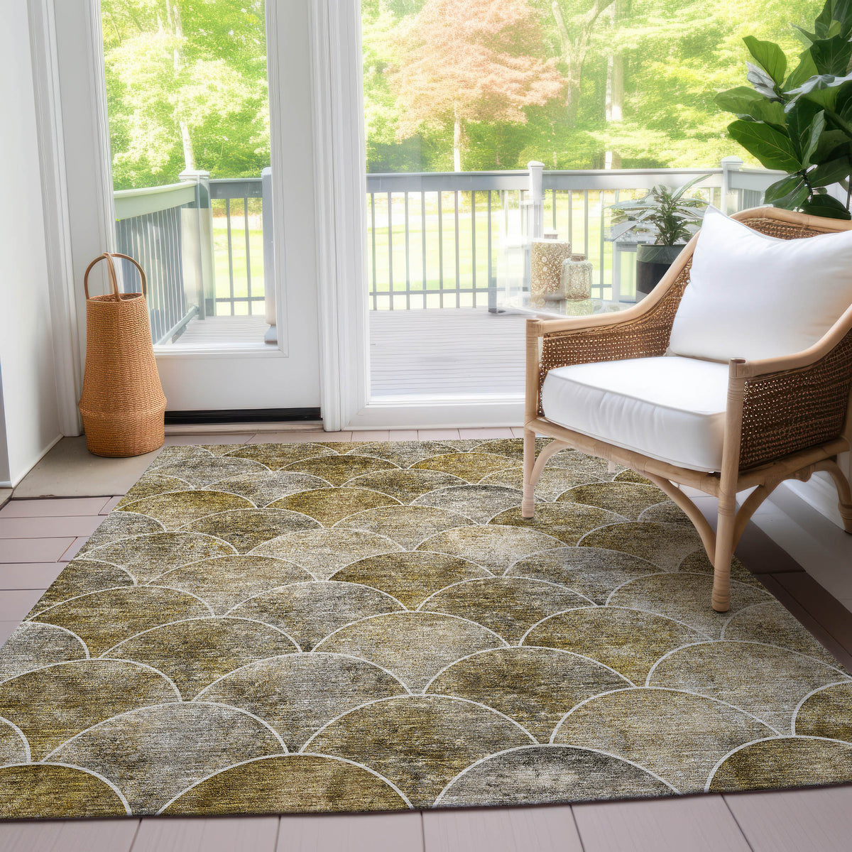 Chantille ACN594 Taupe Rug