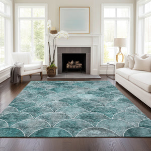 Chantille ACN594 Teal Rug