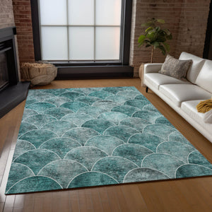 Chantille ACN594 Teal Rug