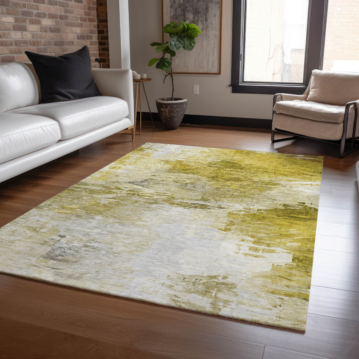 Chantille ACN595 Gold Rug