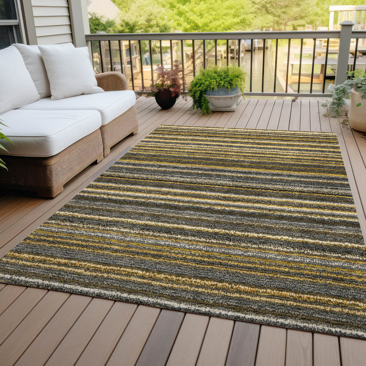Chantille ACN598 Gold Rug