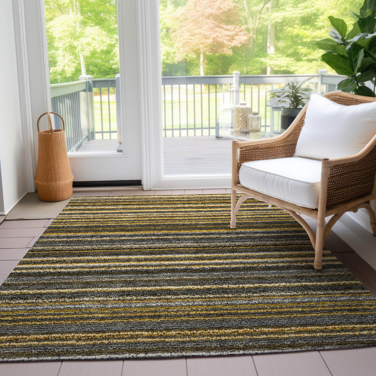 Chantille ACN598 Gold Rug