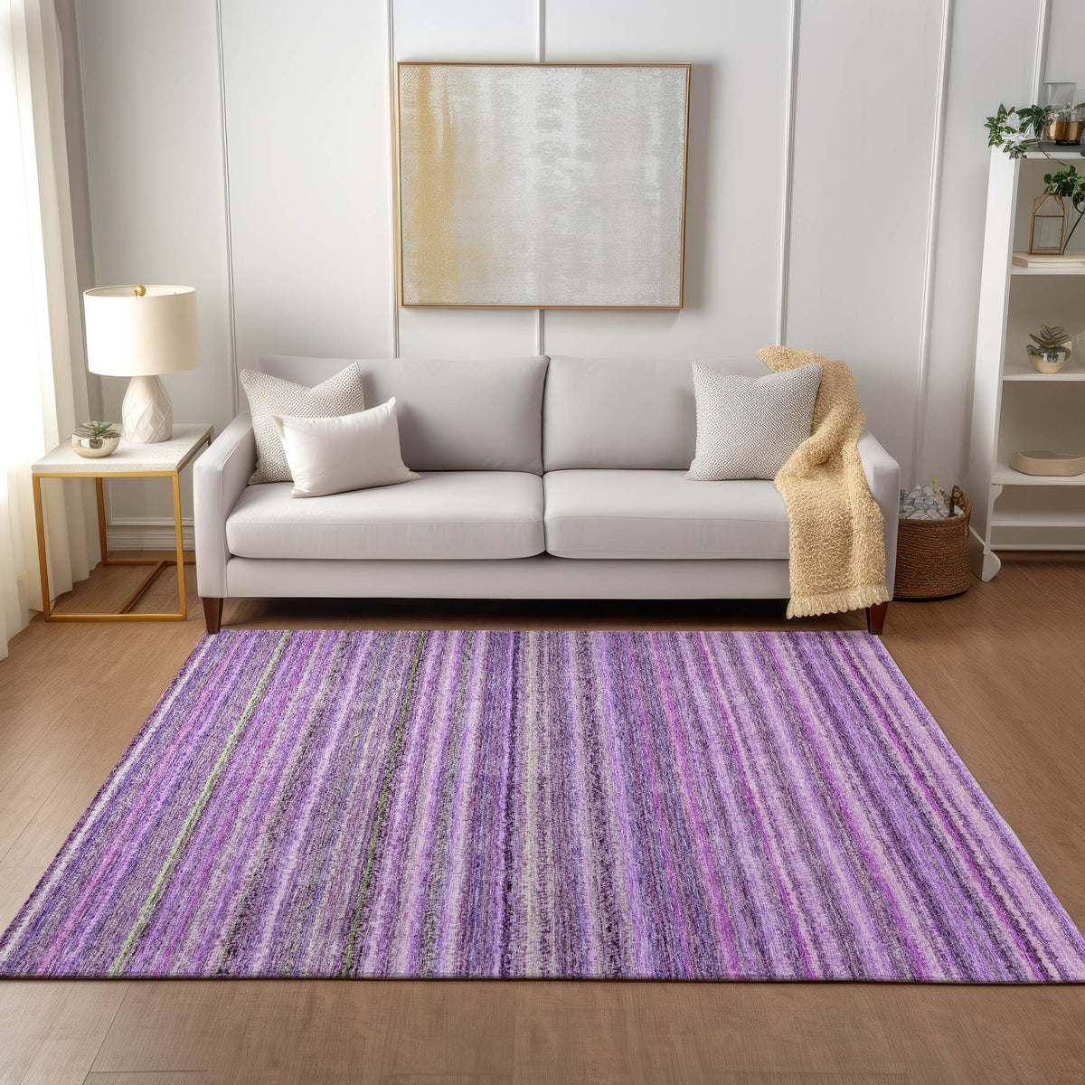 Chantille ACN598 Purple Rug