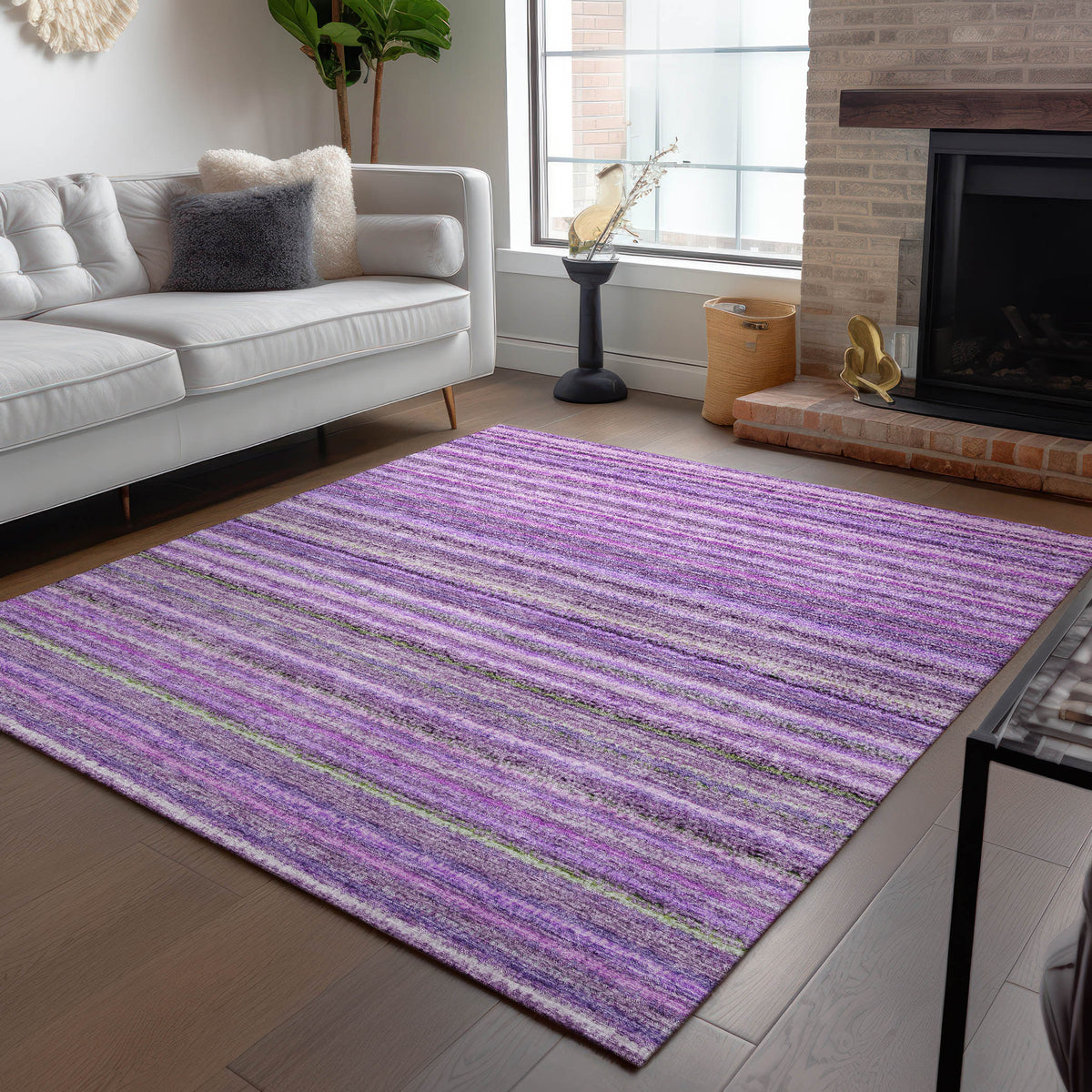 Chantille ACN598 Purple Rug