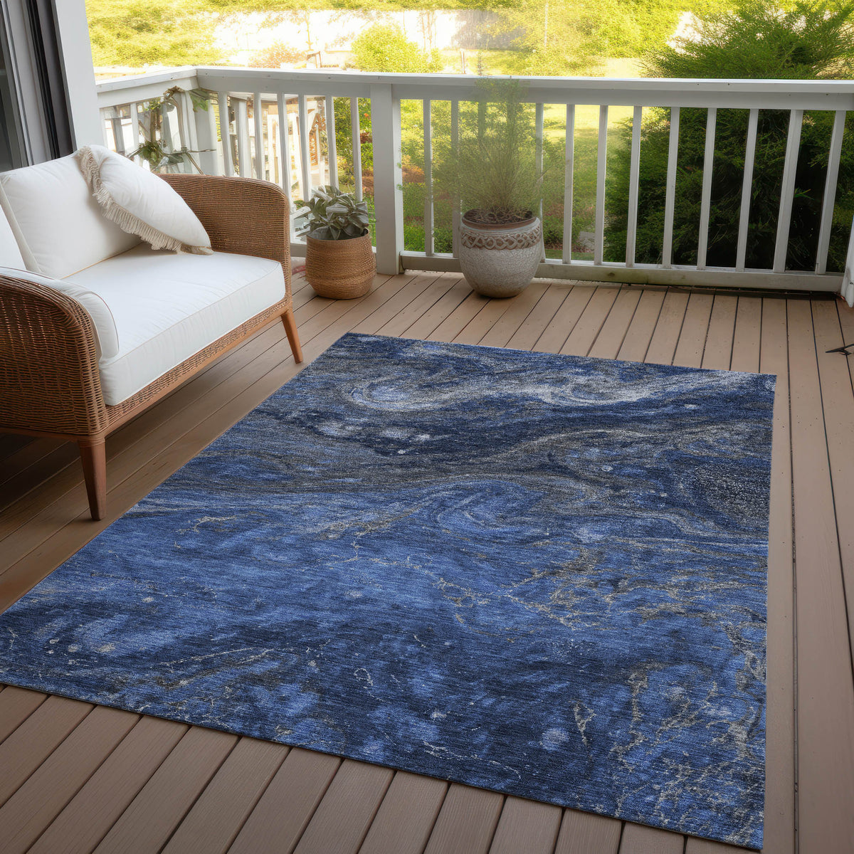 Chantille ACN599 Blue Rug