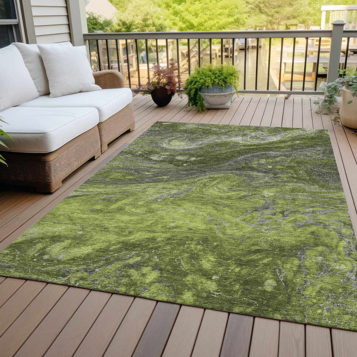 Chantille ACN599 Green Rug