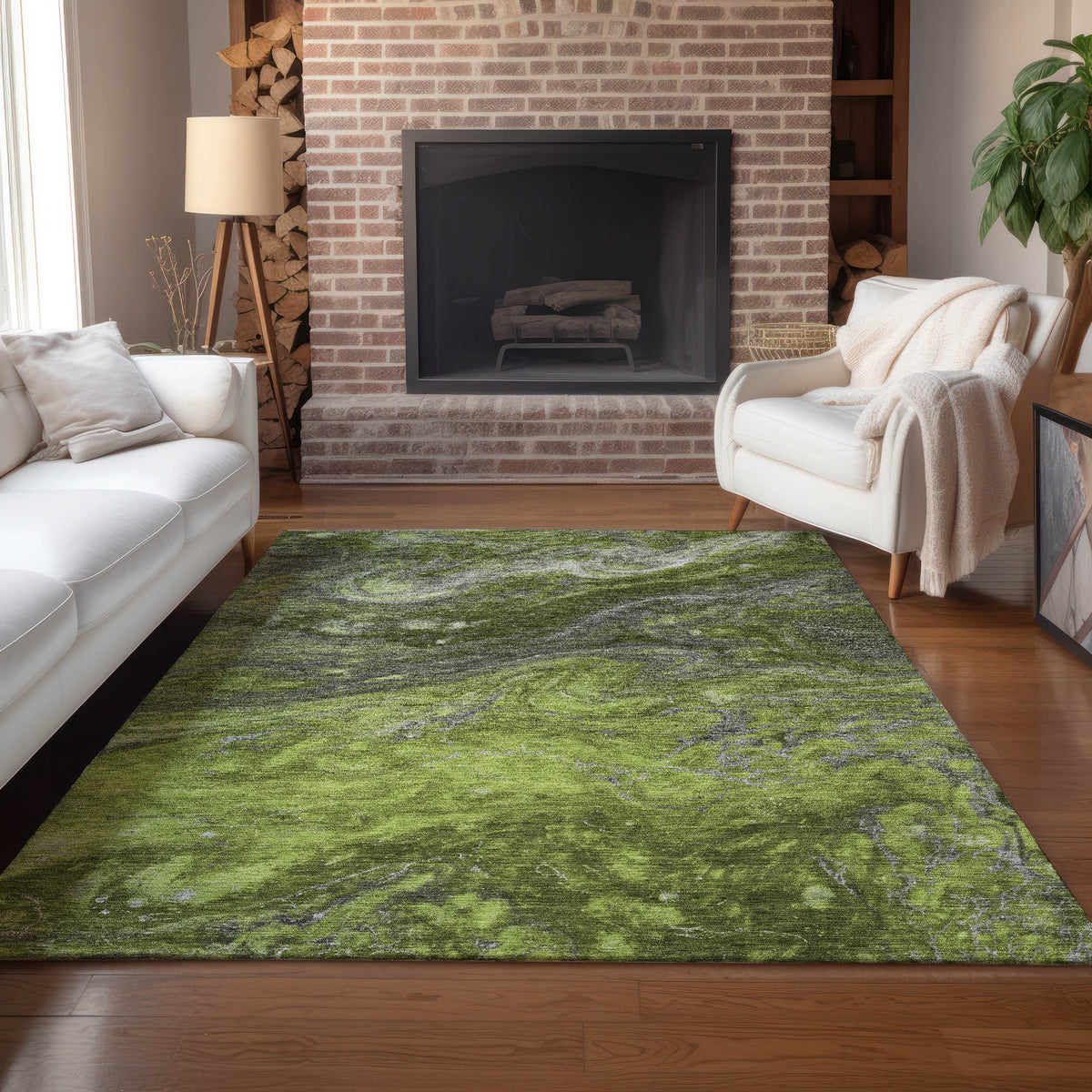 Chantille ACN599 Green Rug
