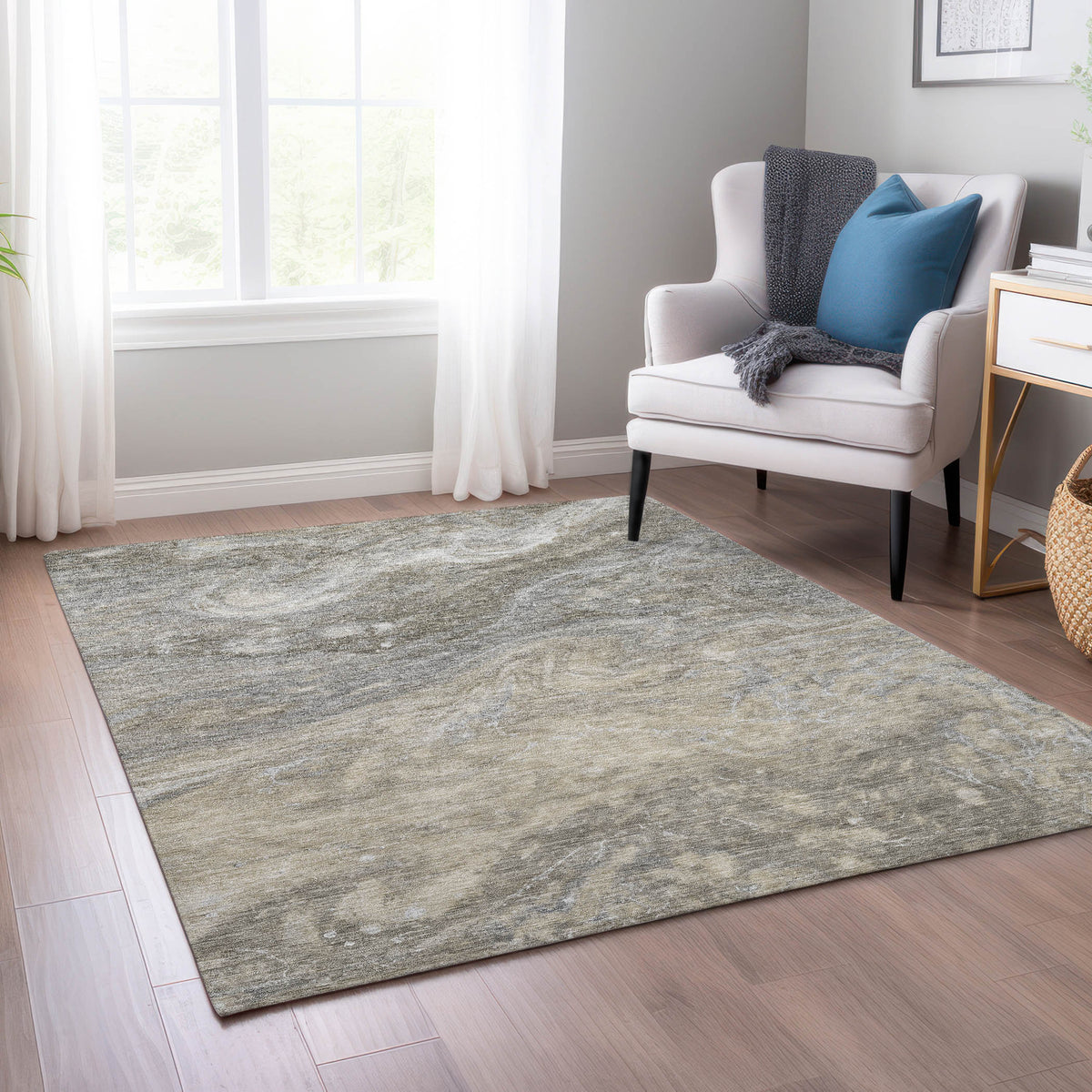 Chantille ACN599 Taupe Rug